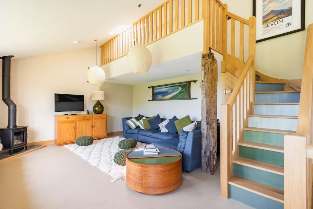 Fledgling Barn: Stunning New Coastal Holiday Home Kingsbridge  Esterno foto